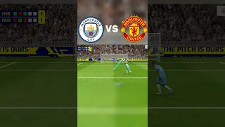 Manchester City vs Manchester United | efootball 2023 mobile #shorts #efootball #pes