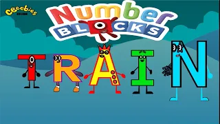 NumberBlocks Intro Song But TRAIN Spelling Blocks , Alphabet Song, nUMBERbLOCKS ABCs , TRAIN NUMBERS