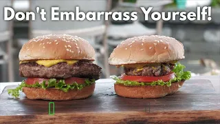 How To Make Better Burgers | No Shrinkage!