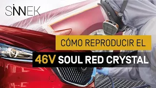 Cómo Reproducir el Color 46V Soul Red Crystal de Mazda