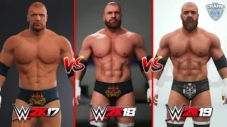15 WWE 2K19 vs WWE 2K18 vs WWE 2K17 Comparisons!