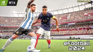 Argentina vs France - eFootball 2024 v 3.0.0 | MGR eFootball