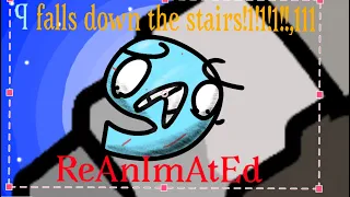 9 falls down the stairs reanimated!