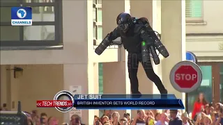 British Inventor Of Jet Suit Sets World Record |Tech Trends|