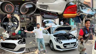 Maruti Swift Base Model Converted To Top Model | Lxi To Zxi | Swift Modification | Project Car