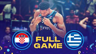 Croatia v Greece | Full Basketball Game | FIBA EuroBasket 2022