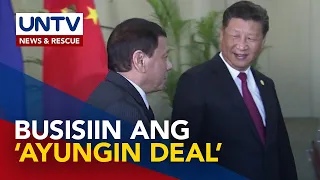 ‘Ayungin deal’ ni ex-PRRD sa China, imbestigahan; AFP RoRe ops strategy, dapat baguhin – experts