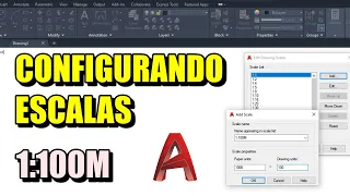 Como configurar a ESCALA em METROS rapidamente no AutoCAD!