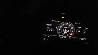 2018 Audi RS3 big turbo 4th gear pull