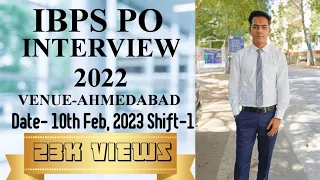 My Experience || IBPS PO INTERVIEW 2023 | #interview #ibps #bank #bankinterview #tips #ibpspo