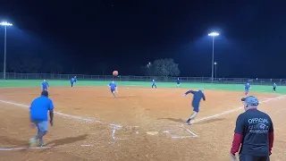 kickball playoff: Pitches Be Crazy (blue) vs ballasgna (black) part-2