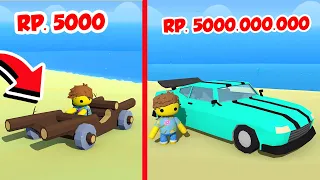 KITA COBAIN MOBIL HARGA 1000 VS 100,000,000 Miliar DI WOBBLY LIFE!!!