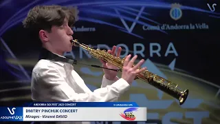 ANDORRA SAXFEST CONCERT: Dmitry PINCHUK plays Mirages by Vincen DAVID