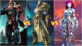 Darksiders Warmastered Edition Vs Darksiders 2 - Deathinitive Edition Vs Darksiders 3 | Comparison