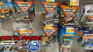 MIX 20 FOUND!!! SpinMaster Monster Jam Toy Hunting!