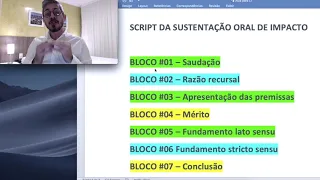 Como estruturar a sua sustentação oral