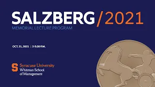 Salzberg Memorial Lecture Program