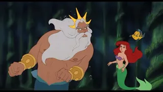 The Little Mermaid - Triton yells at Ariel (One-Line Multilanguage)