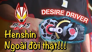 Henshin thành KAMEN RIDER GEATS | DX Desire Driver - Thắt lưng BIẾN HÌNH Kamen Rider | Henshin Belt