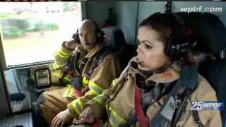 Job Swap: Felicia Learns What It Takes To Fight Fires