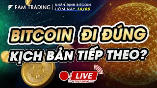 Phân tích Bitcoin hôm nay mới nhất ngày 16/05/2024: Giá Bitcoin đi đúng