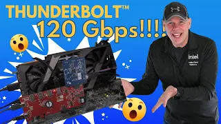 Next generation Thunderbolt delivers 80Gbps/120Gbps