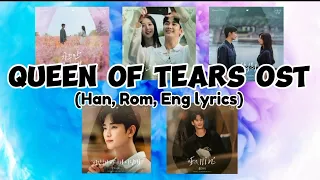 [PLAYLIST] QUEEN OF TEARS OST with Hangul, Rom, English Lyrics || KDRAMA 2024