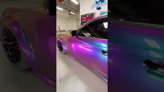 Chameleon Wrap Like No Other ! 🔥💪✨ Do you like it? #carwrap #carwrapping #asmr #asmrsounds