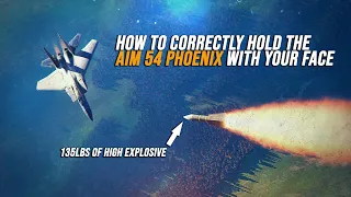 How to Correctly Hold 135lbs of HE in the Aim-54 Phoenix with your face.