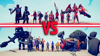 MEGA MEDIEVAL TEAM vs MEGA EVIL | TABS - Totally Accurate Battle Simulator