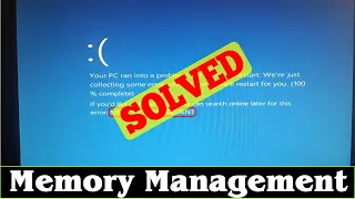 [SOLVED] Memory Management Error Problem (100% Working)