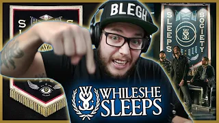 OHRION REACTS to SLEEPS SOCIETY by WHILE SHE SLEEPS (Reaction)