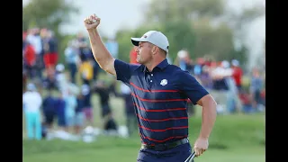 Bryson DeChambeau hits 417-yard mega-drive at Ryder Cup