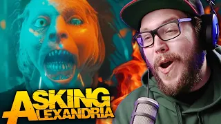 LOWS & BLAST BEATS?! Asking Alexandria - Psycho & Bad Blood (REACTION/REVIEW)