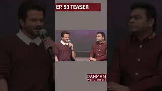 #shorts | Magic of @ARRahman and Gulzar. #RahmanMusicSheets #Teaser Episode 53