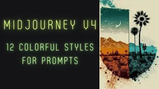 12 Pink or colorful styles and aesthetics for prompting in Midjourney