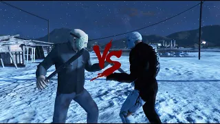 Jason Voorhees VS Jason X - Death Battle (GTA 5)