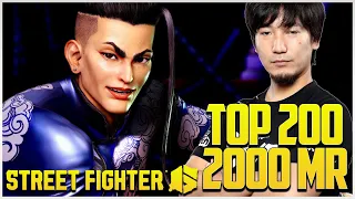 SF6 ▰ Daigo Is Serious About Jamie With Top 200th Place + 2000MR!  【Street Fighter 6】