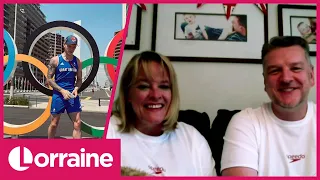 Team GB Olympic Gold Medal Winner Matt Richards' Parents React To His Incredible Swim | Lorraine