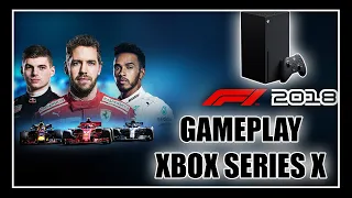 F1 2018 Gameplay 4K HDR 60fps Xbox Series X!!!