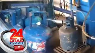 LPG station na ilegal umanong nagre-refill, sinalakay ng NBI | 24 Oras Weekend