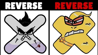 Reverse Spanish VS Reverse Greek Alphabet Lore But They Transform | Part 25 (Ω-A...)