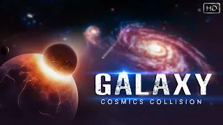 ब्रह्मांड में कुछ भयानक होने वाला है देखिये उसकी झलक | Glimpse of Galaxy Collision