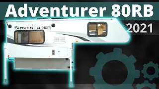 Adventurer 80RB Truck Camper - 2021 model