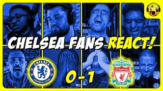 CHELSEA FANS DEVESTATED REACTIONS TO CHELSEA 0-1 LIVERPOOL | CARABAO CUP FINAL | VAN DIJK WINNER!