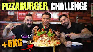 EL RETO de "PIZZABURGER" que NADIE HA LOGRADO 🍕🍔 | **Hamburguesa para 10 Personas 🇲🇽🔥