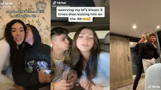 Swerving My Bf's Kisses 3 times then Kissing Him on the 4 th Tiktok Compilation 💕💕