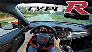 POV Drive in my 2021 Civic Type R FK8 Sport Line | PRL Intake & Invidia Exhaust *VTEC TURBO SOUND*