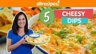 5 Crowd Pleasing CHEESY Dip Recipes for Any Occasion | Buffalo Chicken, Spinach, Queso & More!