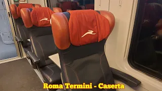 A bordo italo treno in ambiente prima da Roma Termini a Caserta